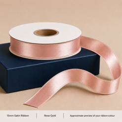 15mm Double-Faced Satin Ribbon – 100m Rolls - Image 33