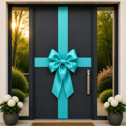 Door Ribbon & Bow Decorating Kit – 40+ Colours - Image 21