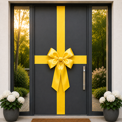 Door Ribbon & Bow Decorating Kit – 40+ Colours - Image 13