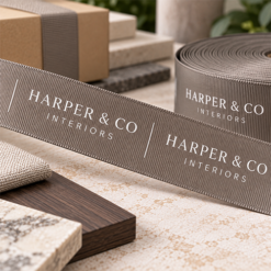 Alternative view of 25mm Printed Grosgrain Ribbon