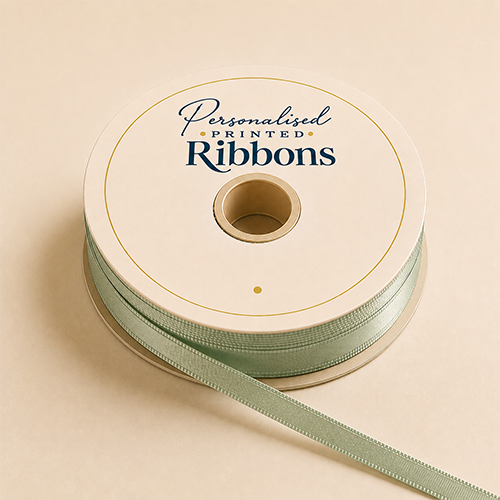 7mm personalised satin ribbon