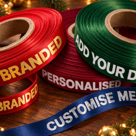 Customised ribbon next day delivery